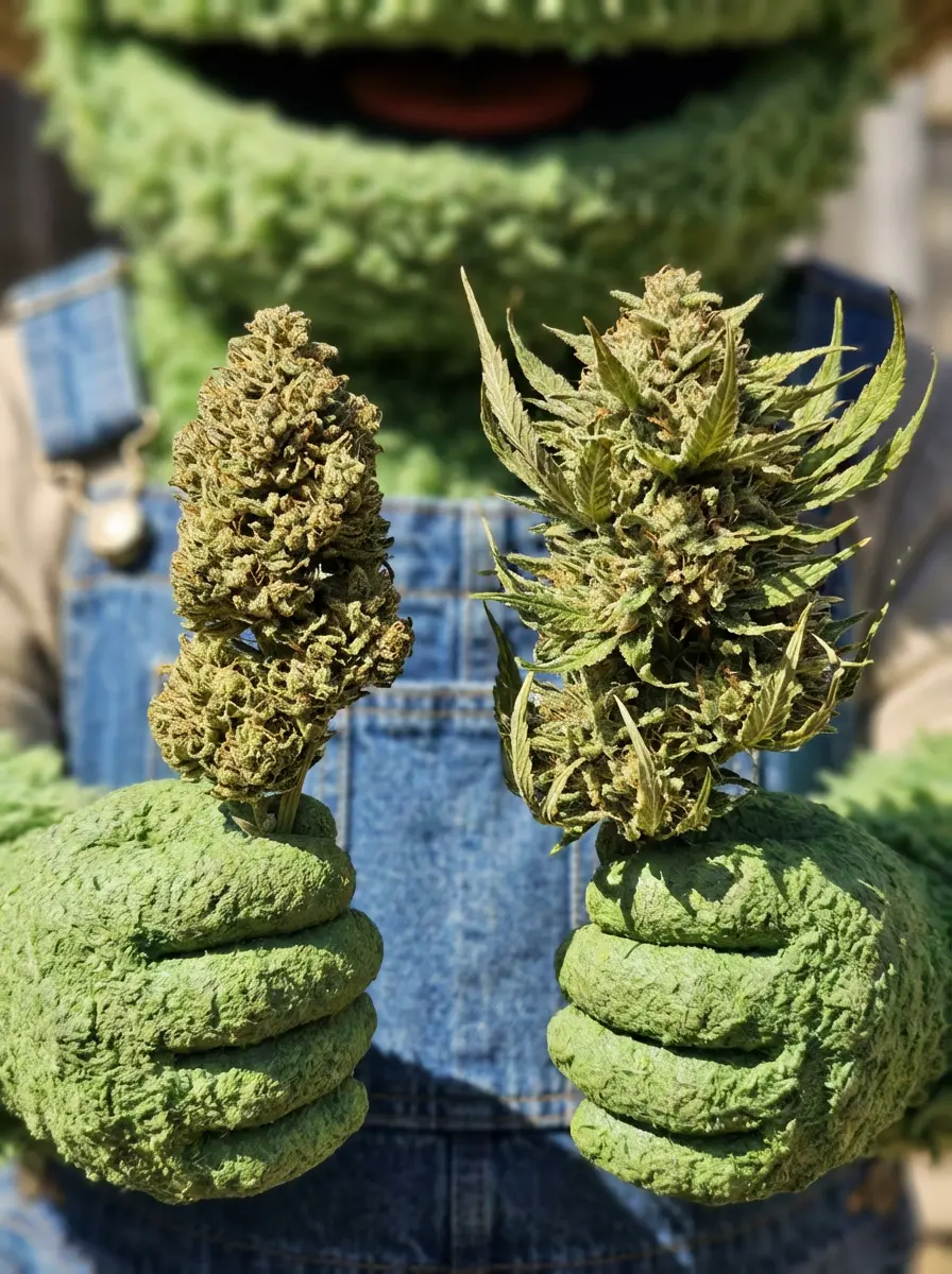 Comparaison manucure sèche et manucure humide fleurs CBD Widaki