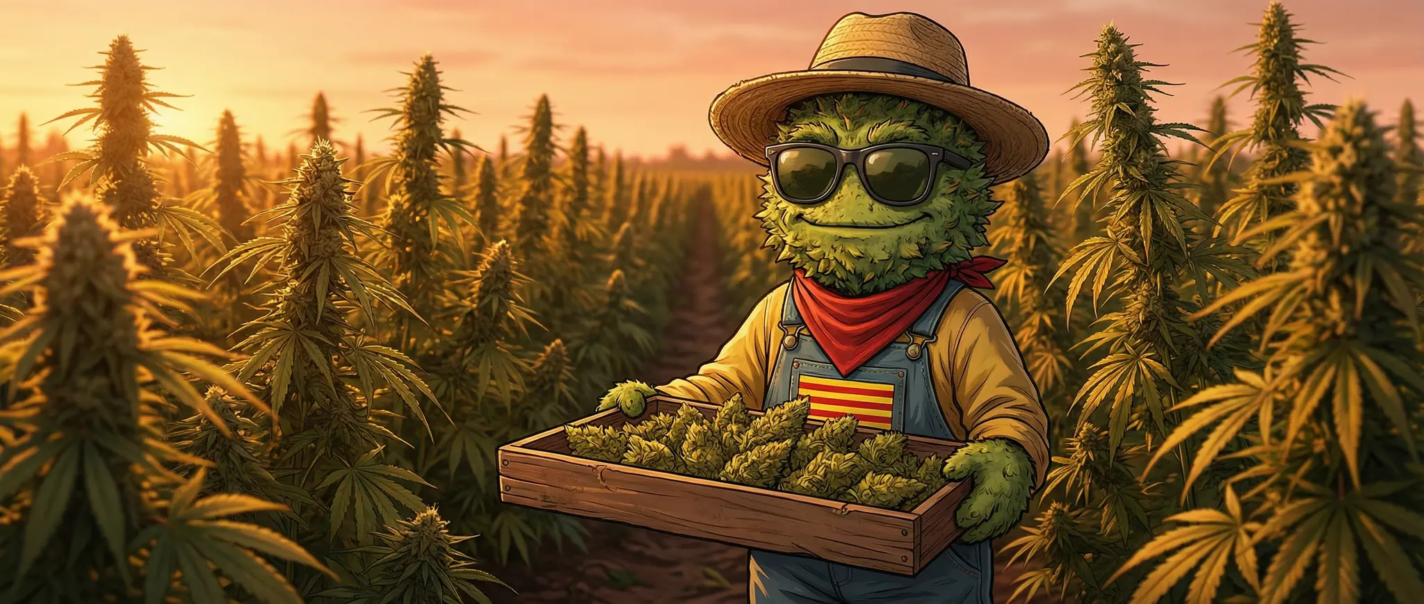 Fleurs CBD manucurées à la main ferme Widaki circuit court Perpignan