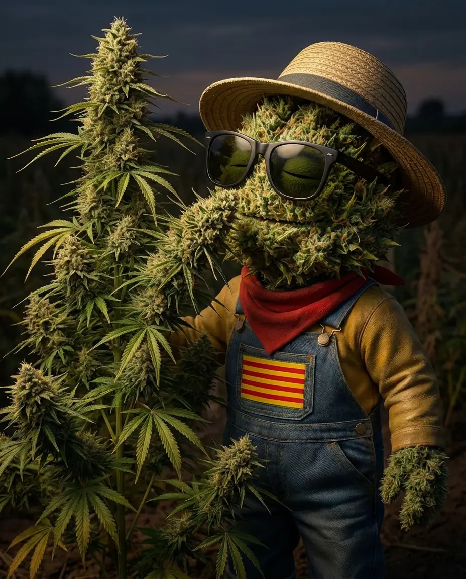 Producteur pressant une fleur de CBD outdoor pour libérer les arômes myrcène dans les Pyrénées-Orientales